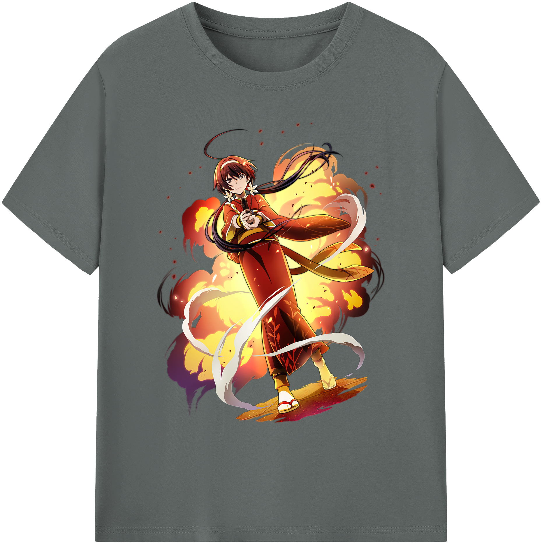 （画像用） 文豪ストレイドッグス Bungo Stray Dogs 綿100％ メンズ半袖Tシャツ｜肌触りやわらか＆通気性